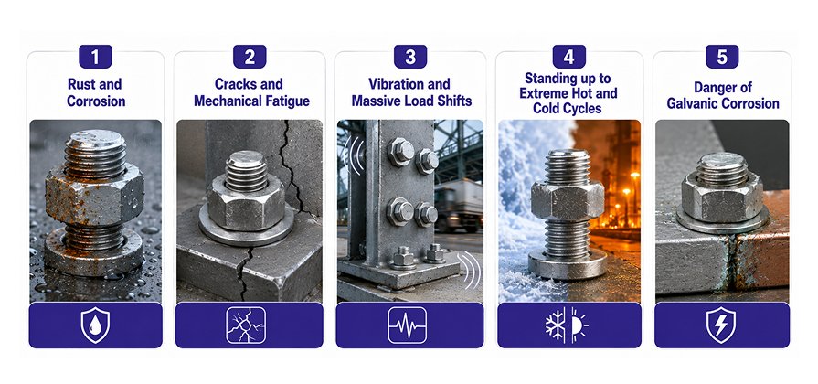 How Fasteners Ensure Long-Term Stability - Benefits of SS Fasteners