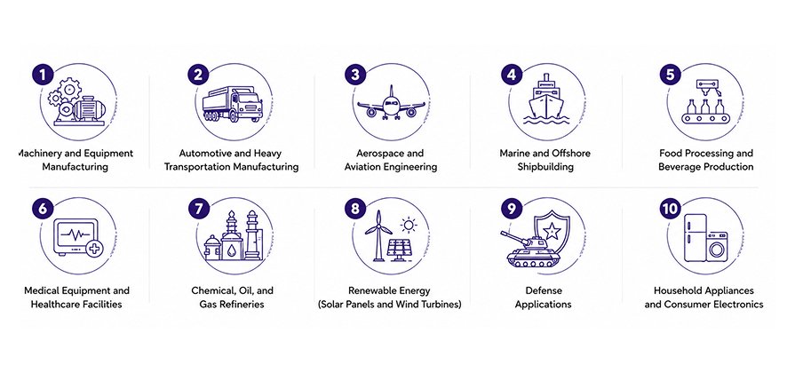 10 Industries That Rely on Stainless Steel Fasteners Every Day